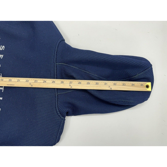 Mens NFL Seattle Seahawks Fleece Sherpa Lined Zip Up Thermal Jacket Size Small - Picture 12 of 12